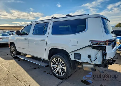 2023 Jeep Grand Wagoneer L Series Iii z USA, uszkodzony, nr VIN 1C4SJSGP4PS550689